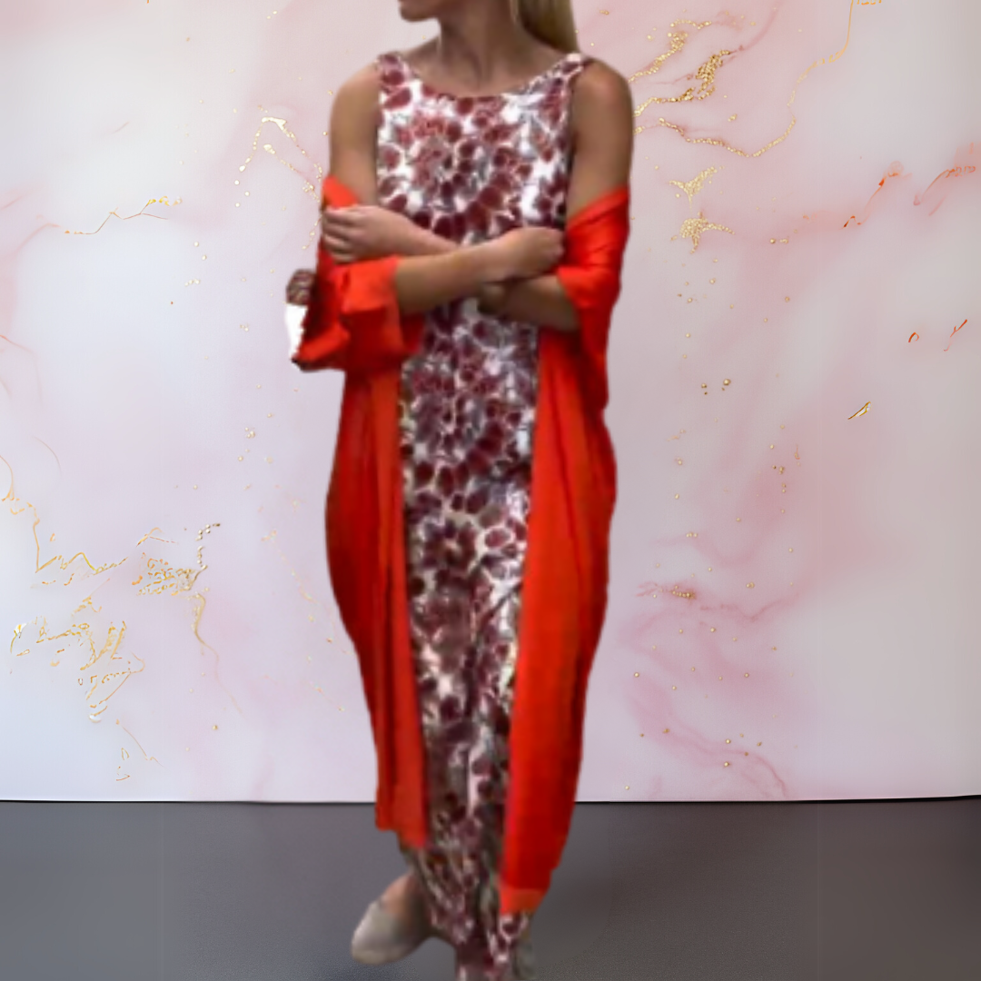 Melanie - Robe élégante avec cardigan