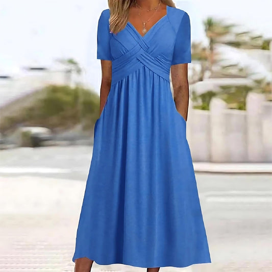 Jasmine - Robe midi élégante